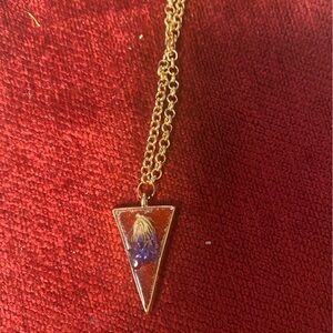 Dried Flower Necklace